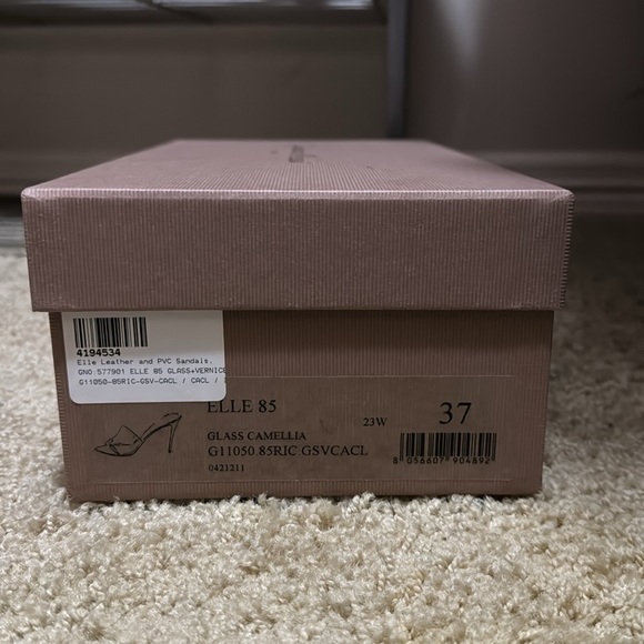 Gianvito Rossi - Elle 85 - Patene Leather - Size 7 - Brand New - Picture 4 of 5